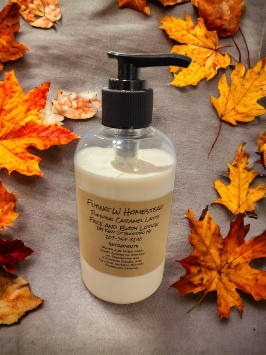 Pumpkin Caramel Latte Face and Body Lotion