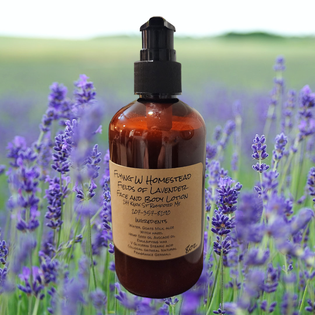 Fields of Lavender Face and Body Lotion