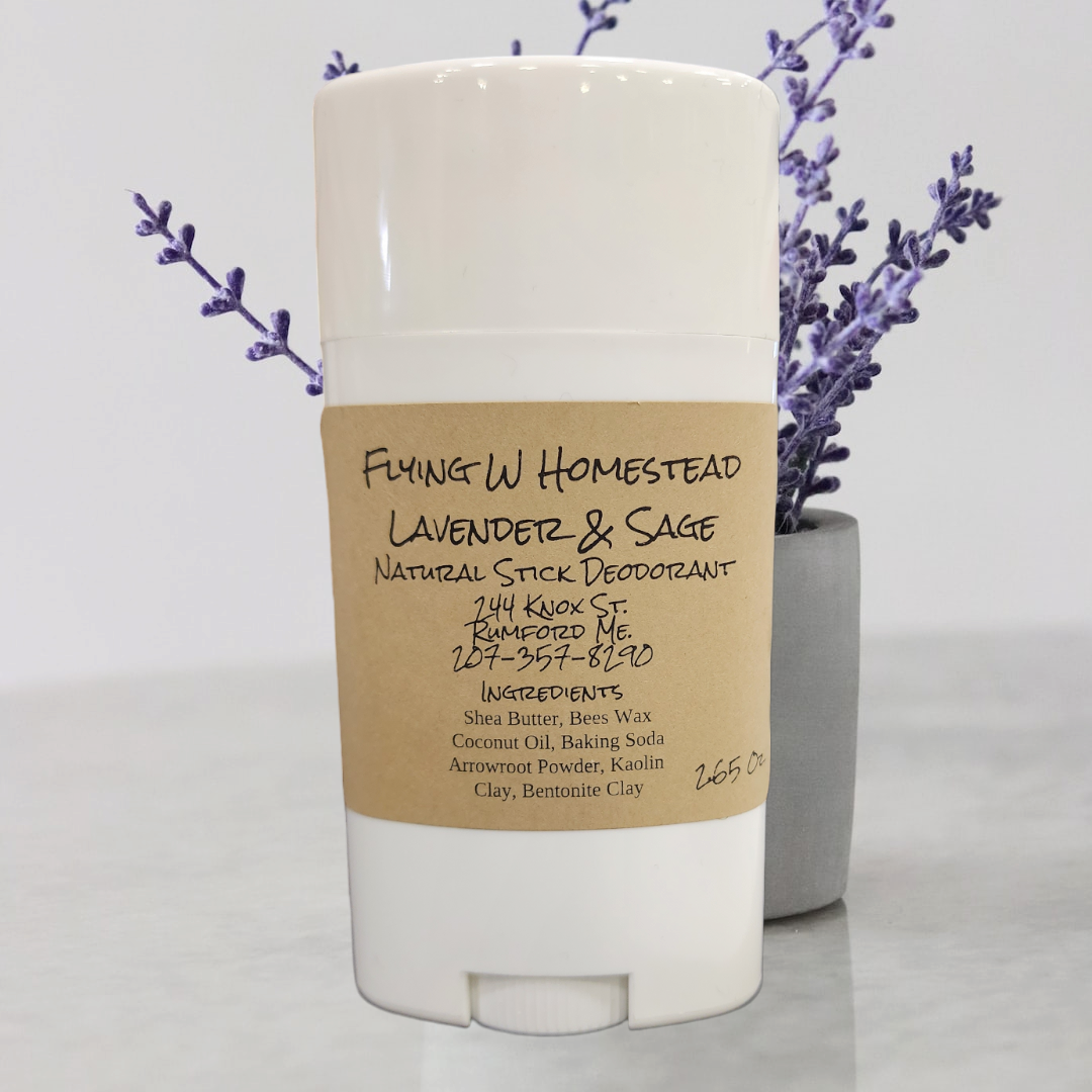 Lavender and Sage Natural Deodorant