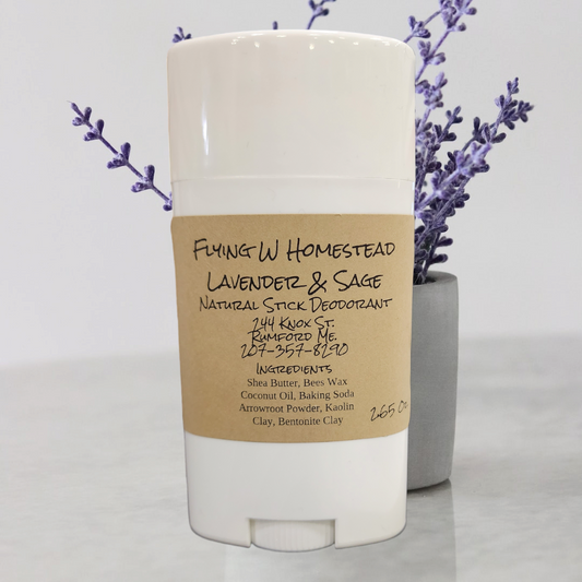 Lavender and Sage Natural Deodorant