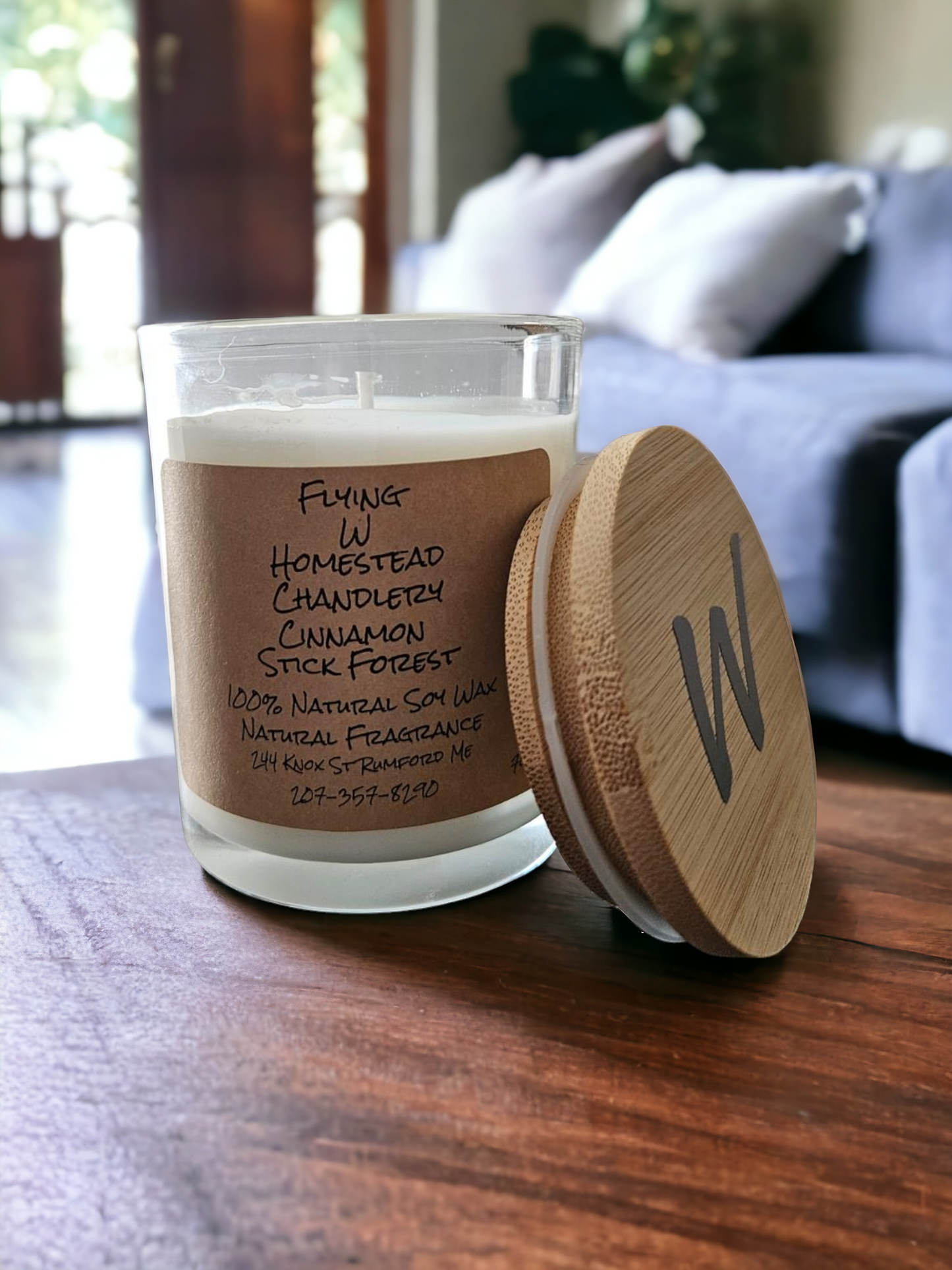 Cinnamon Stick Forest Candle