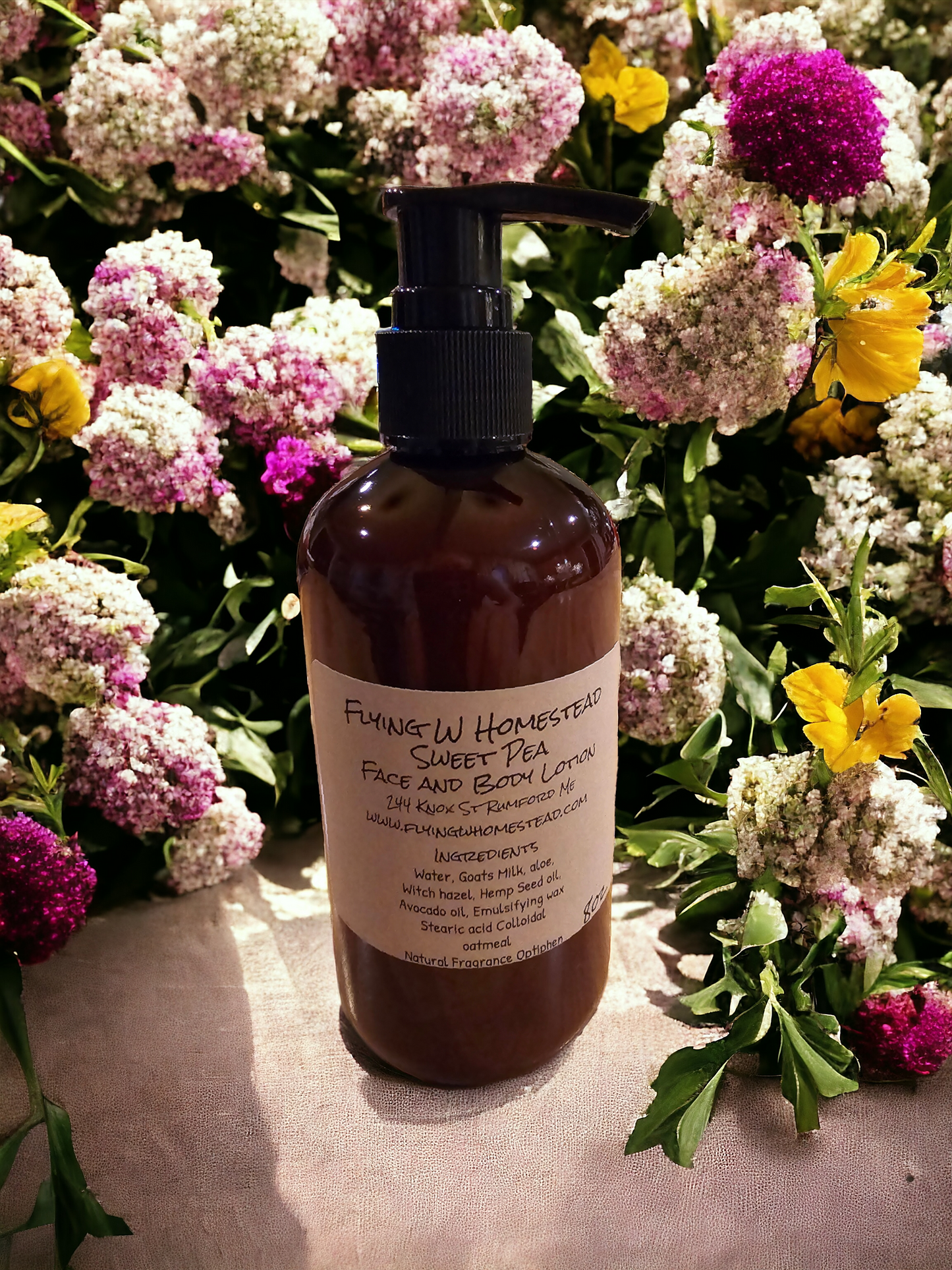 Sweet Pea Face and Body Lotion